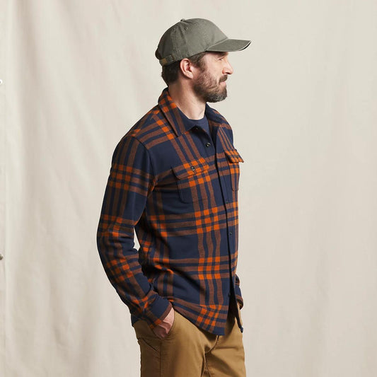 Snowy River Brushed Knit Long-Sleeve Shirt