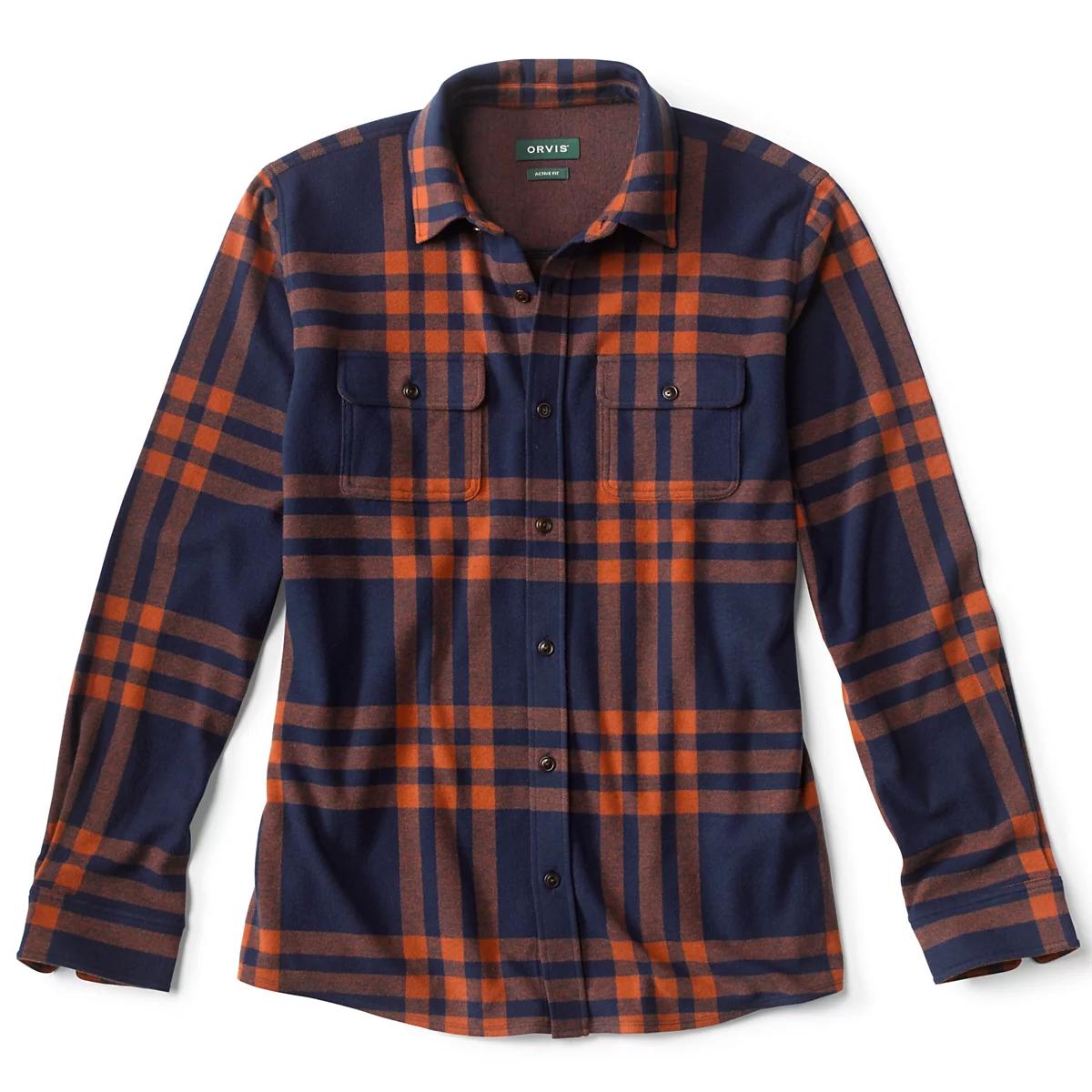 Snowy River Brushed Knit Long-Sleeve Shirt