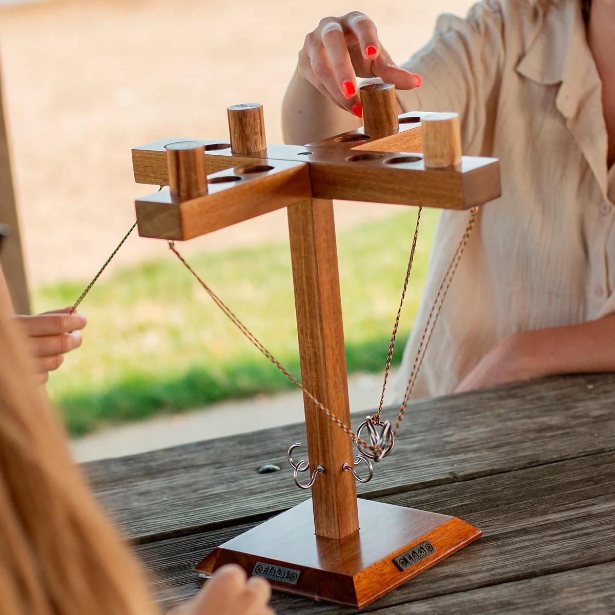 Elakai® Tabletop Hook & Ring Game