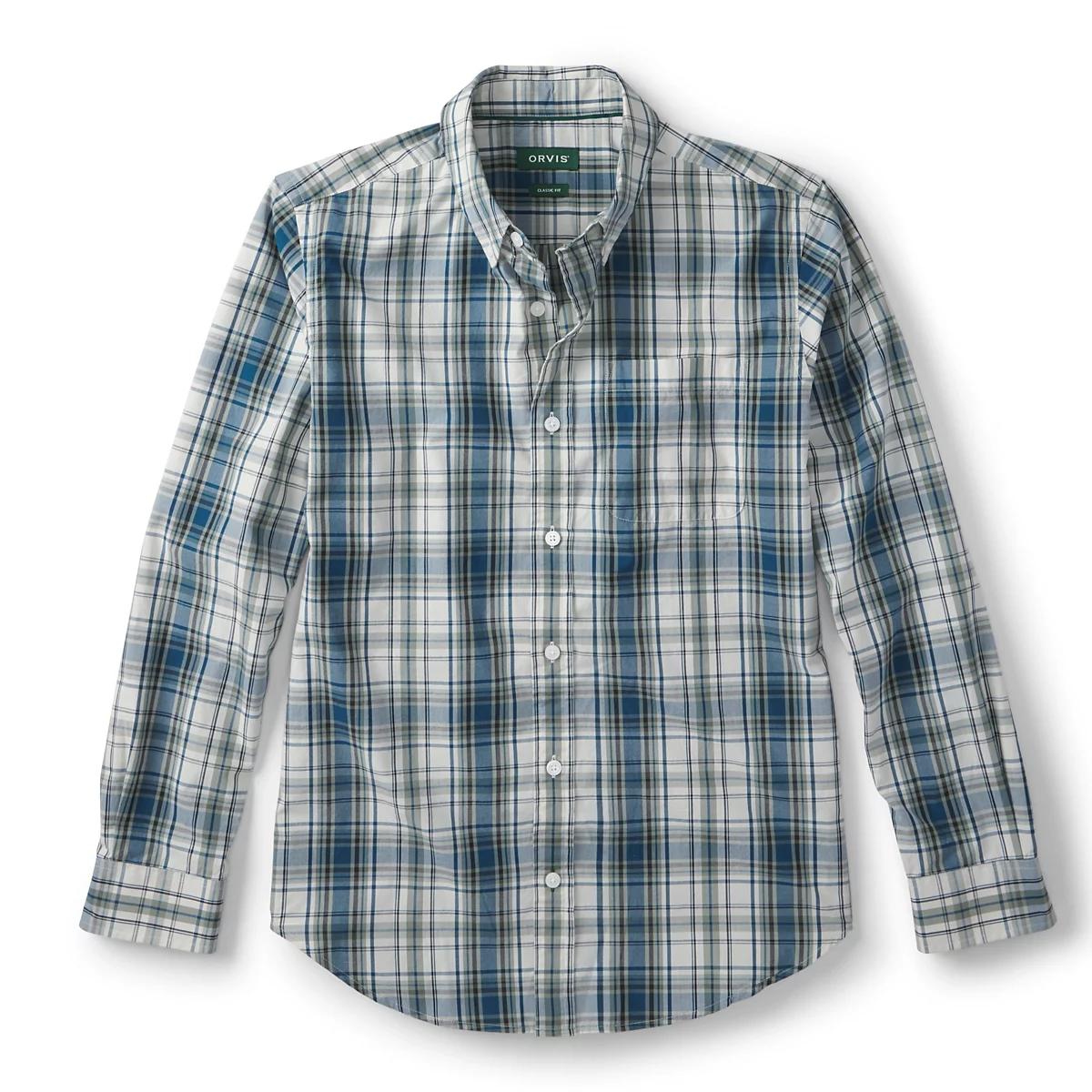 Men’s Heritage Poplin Long-Sleeve Shirt