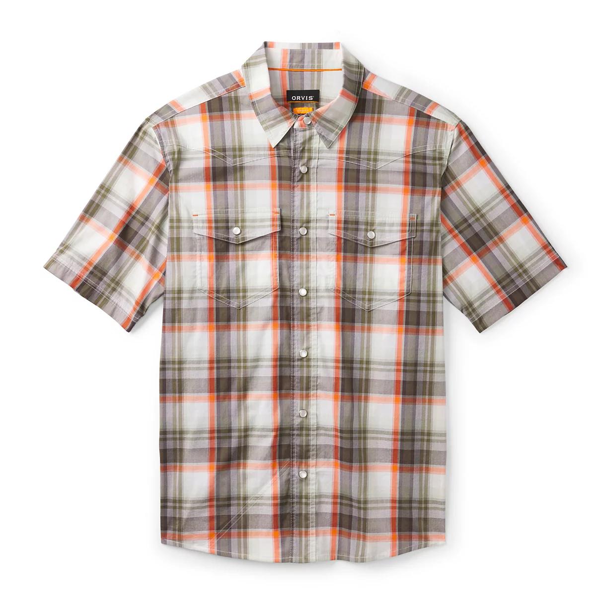 Men’s River Guide Printed Short-Sleeve Western Shirt 2.0