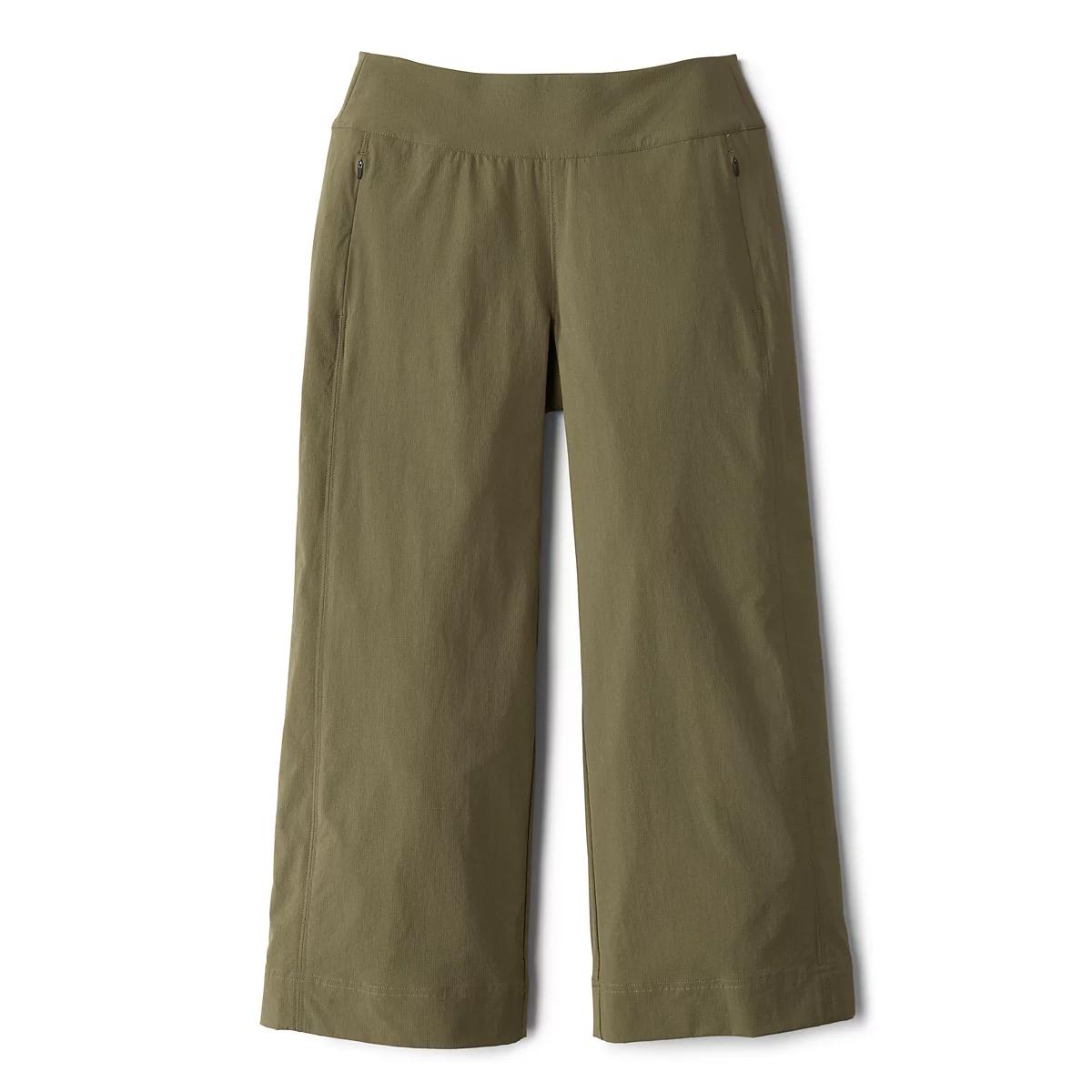 Wonder Ripstop Wide-Leg Cropped Pants