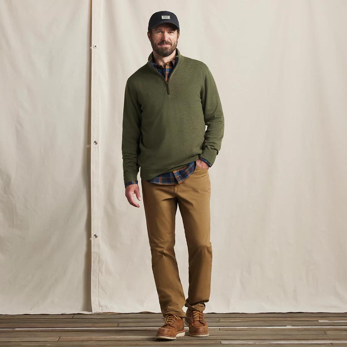 Merino 1/4-Zip Sweater