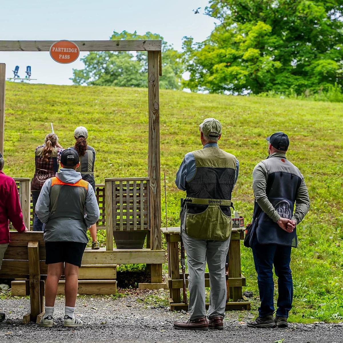 Sporting Clays School at Orvis Sandanona Shooting Grounds, NY