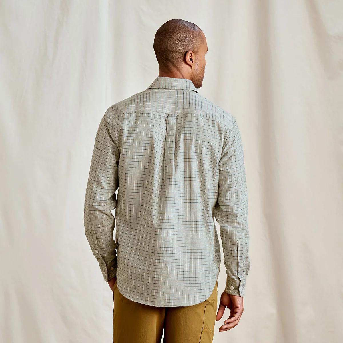 Country Twill Long-Sleeve Button-Down Shirt