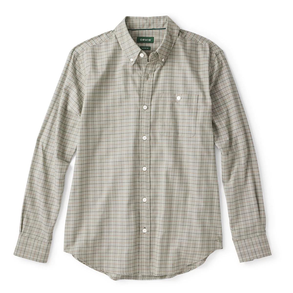 Country Twill Long-Sleeve Button-Down Shirt