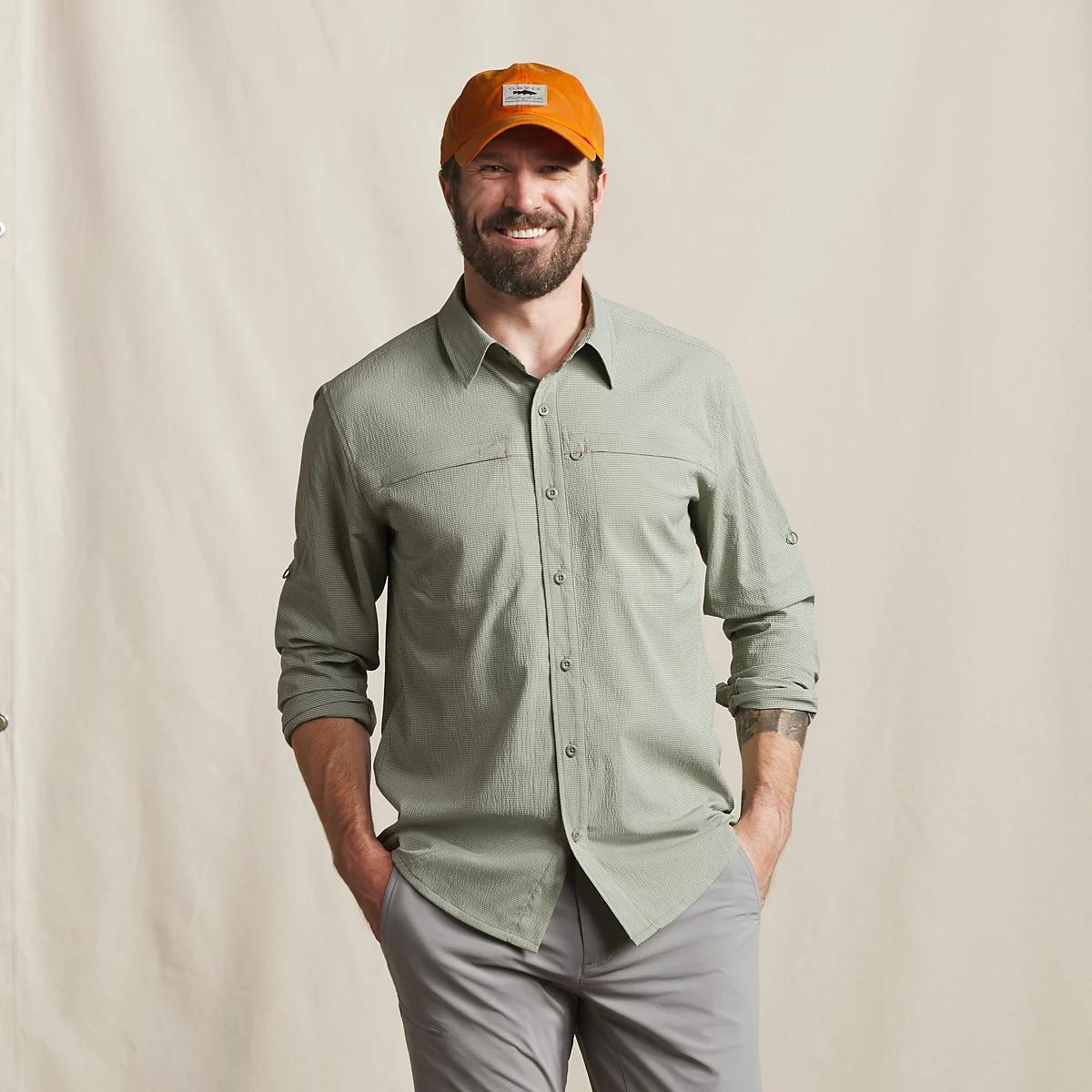 Men’s Open Air Caster Long-Sleeve Shirt