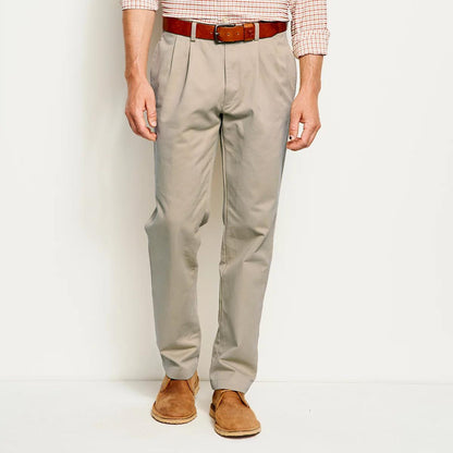 Ultimate Khakis Pleated Front Pants