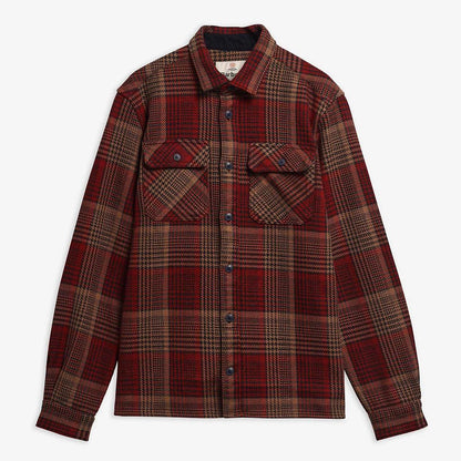 Barbour® Millom Houndstooth Relaxed Long-Sleeve Shirt