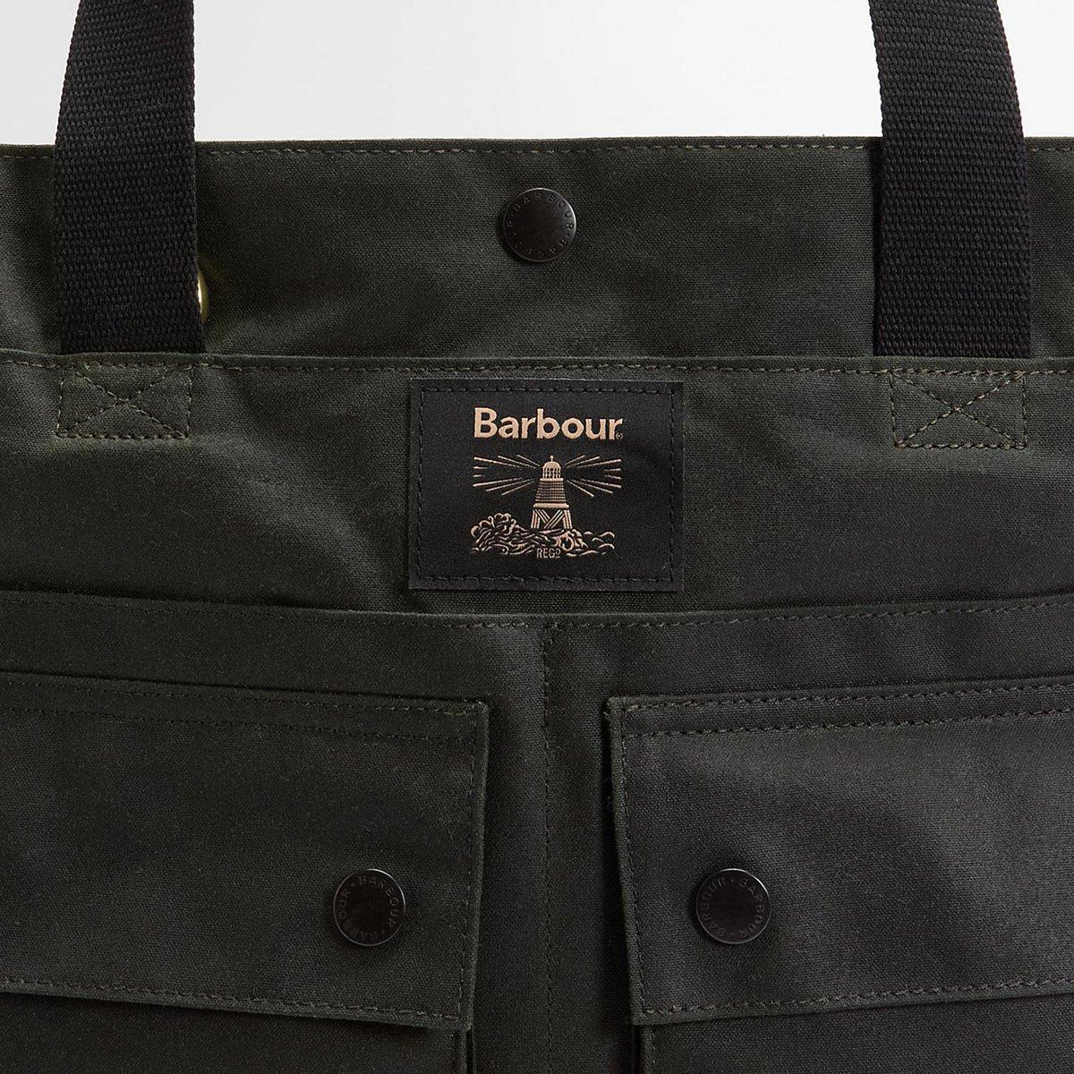 Barbour® Field Waxed Tote