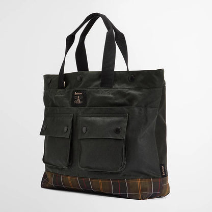 Barbour® Field Waxed Tote