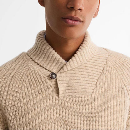 Barbour® Essentials Fleck Shawl Neck Sweater