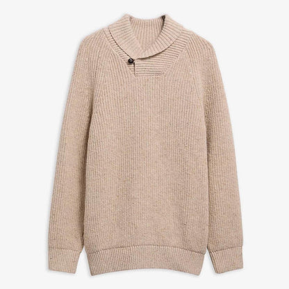 Barbour® Essentials Fleck Shawl Neck Sweater