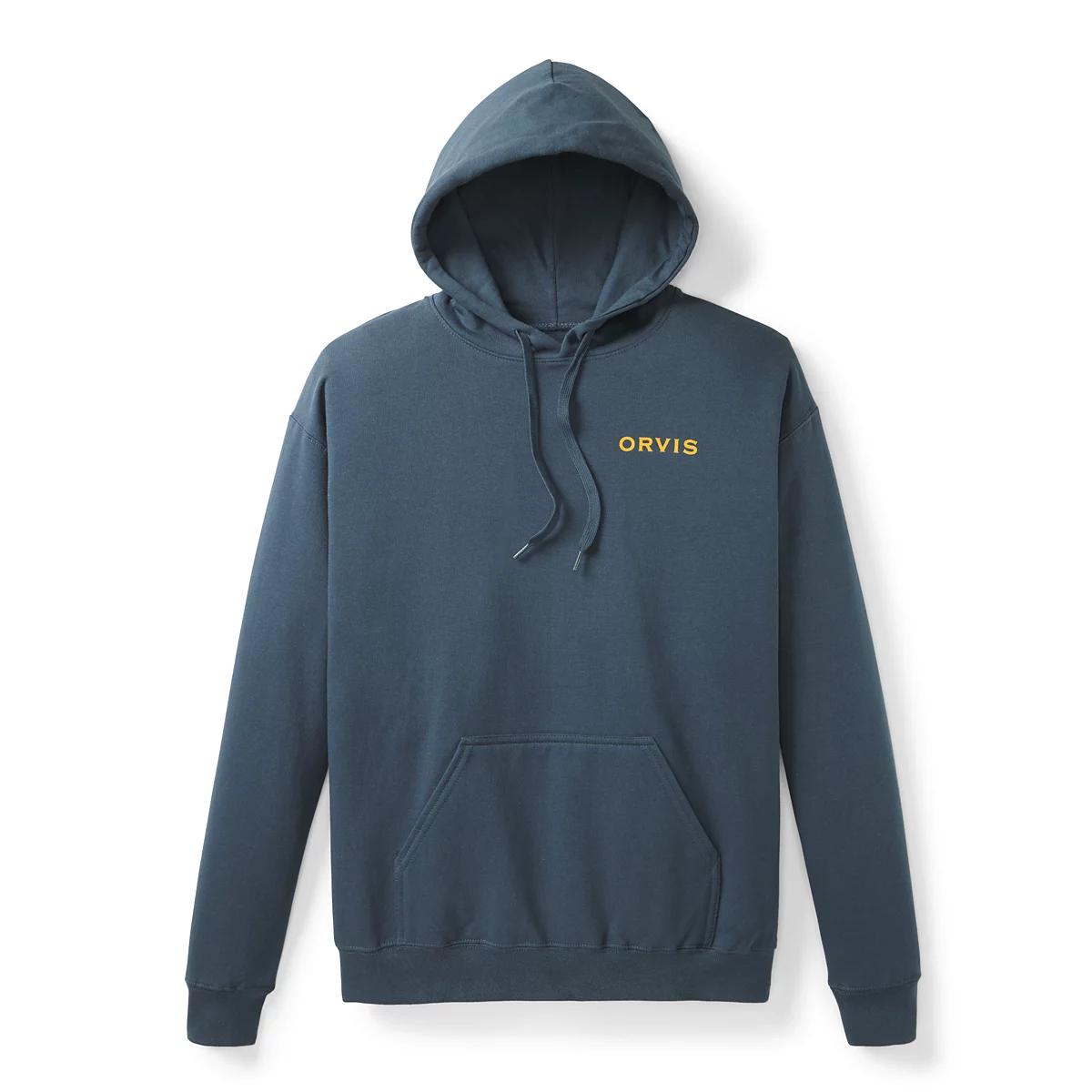 Men’s Brown Trout Graphic Hoodie