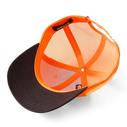 Mesh-Back Waxed Brim Hat