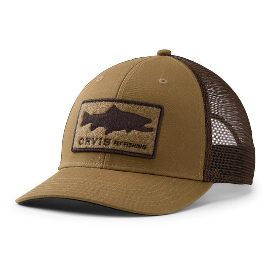 Covert Fish Cotton Trucker Hat