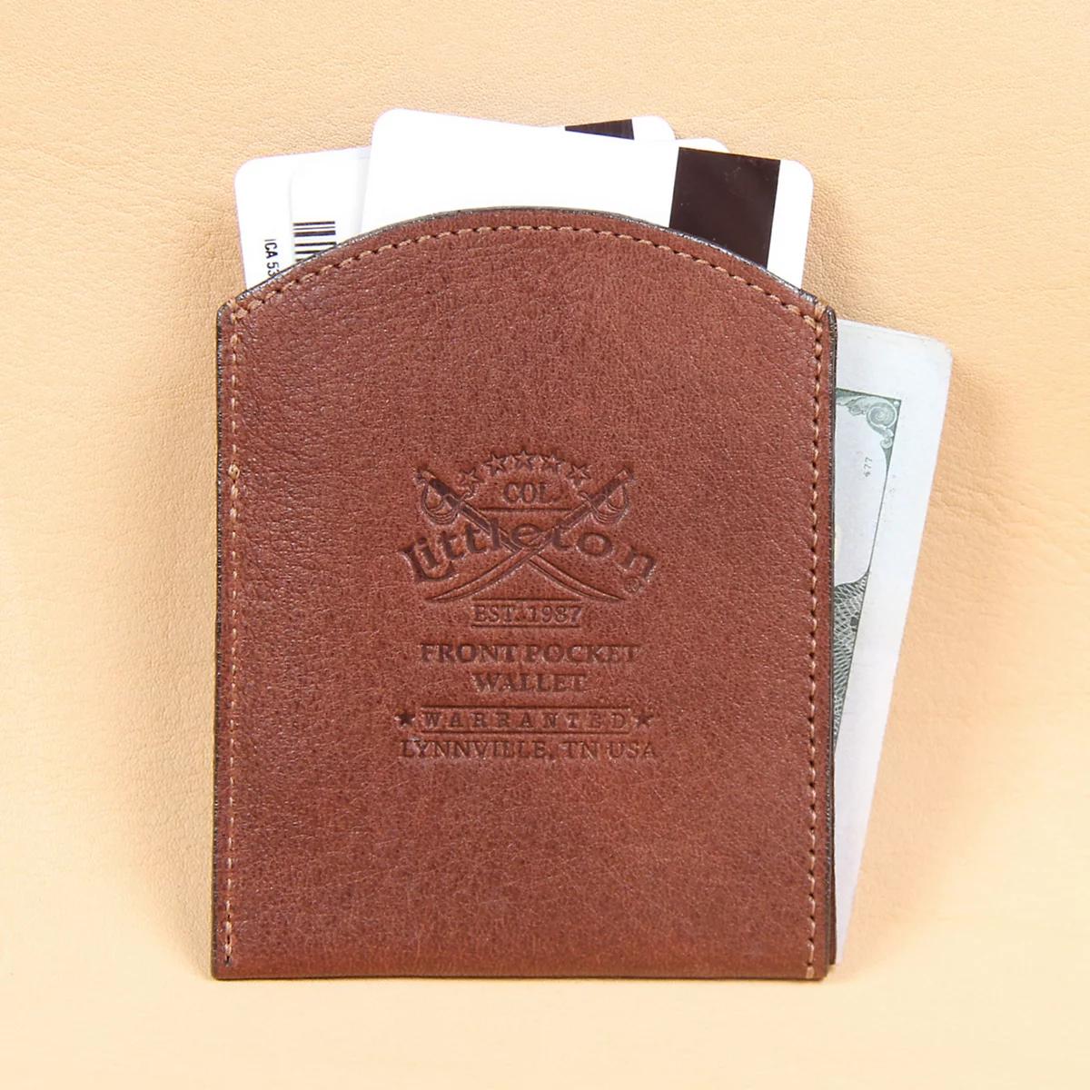 Leather Front Pocket Wallet