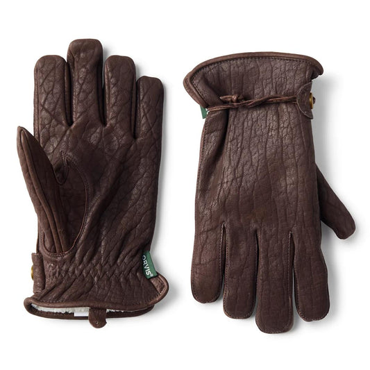 Bison Leather Winter Gloves