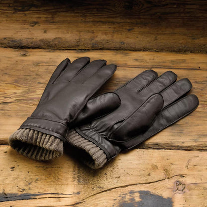 Dorset Goatskin-and-Cashmere Gloves