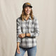Dark Grey Heather Buffalo Check