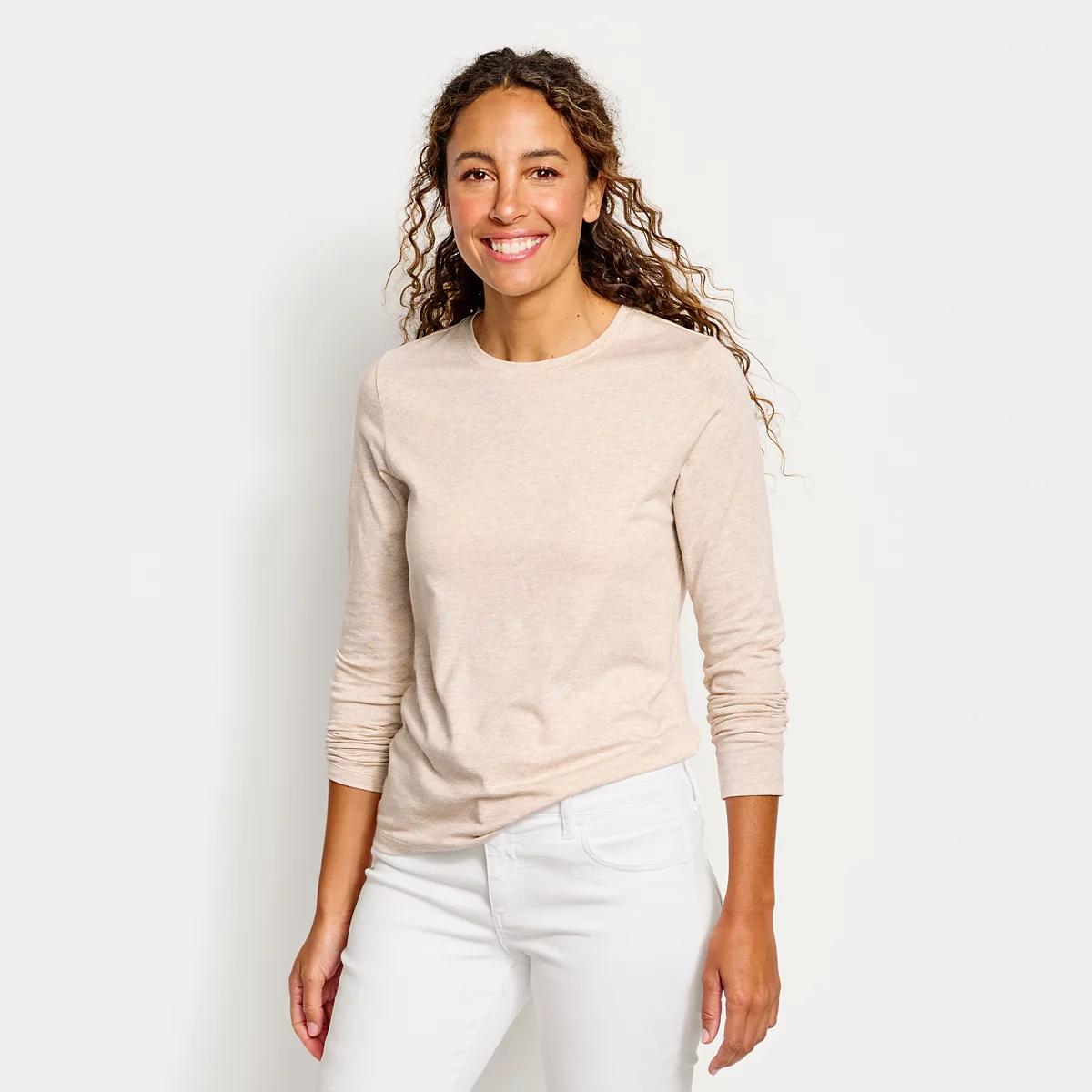 Perfect Long-Sleeve Crew