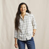 Snow/Dark Navy Tattersal