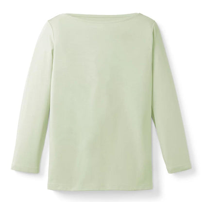 Perfect 3/4-Sleeve Boatneck Tee