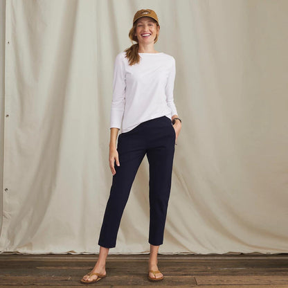 Perfect 3/4-Sleeve Boatneck Tee
