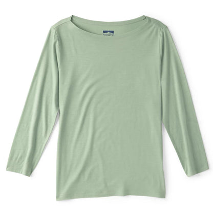 Outbound Merino 3/4-Sleeve Boatneck Tee