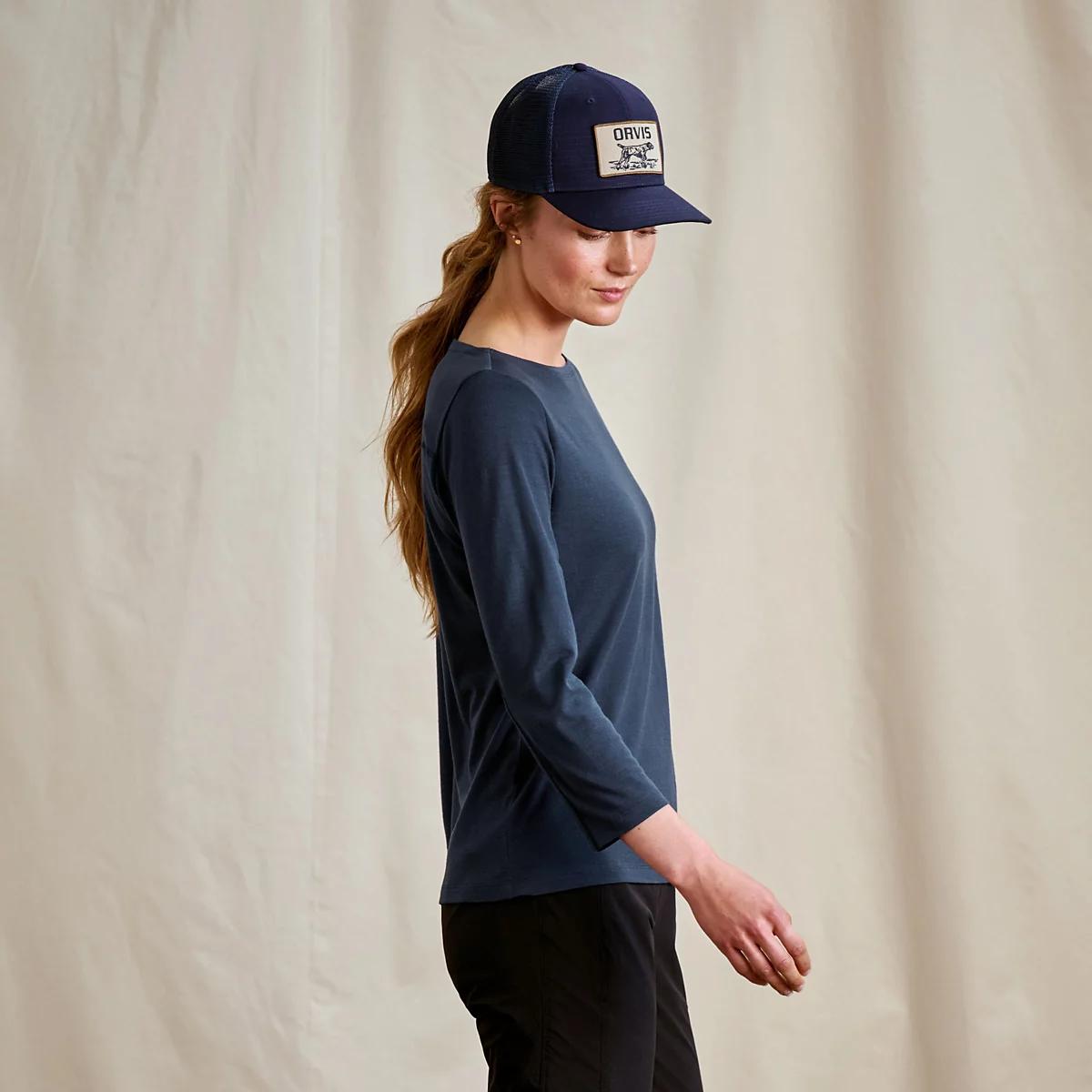 Outbound Merino 3/4-Sleeve Boatneck Tee