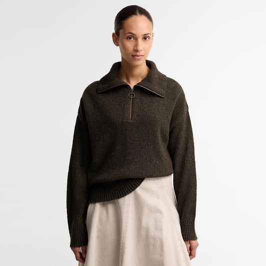 Barbour® Lavensdale 1/2-Zip Fleck Sweater
