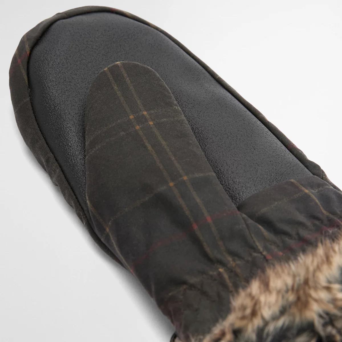 Barbour® Tartan Waxed Mitts