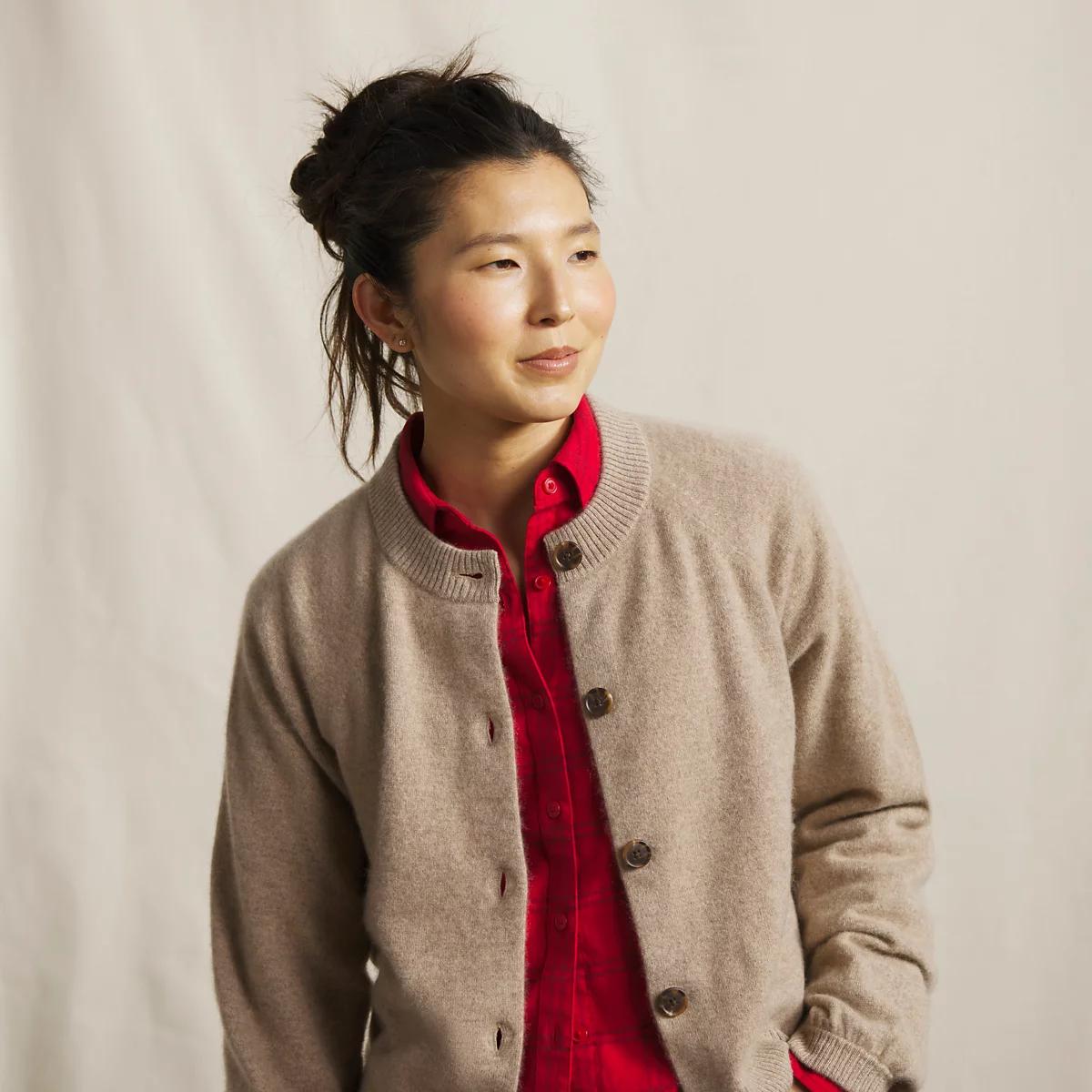 Boiled Cashmere Cardigan