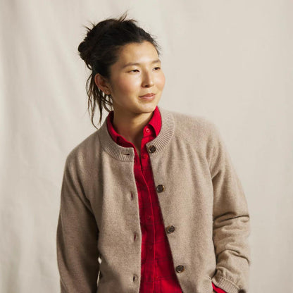 Boiled Cashmere Cardigan