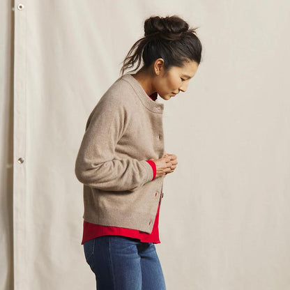 Boiled Cashmere Cardigan