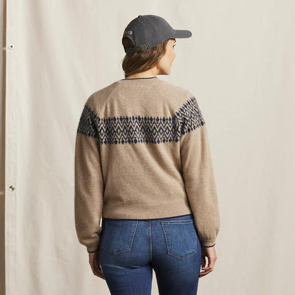Fair Isle Boiled Cashmere Cardigan