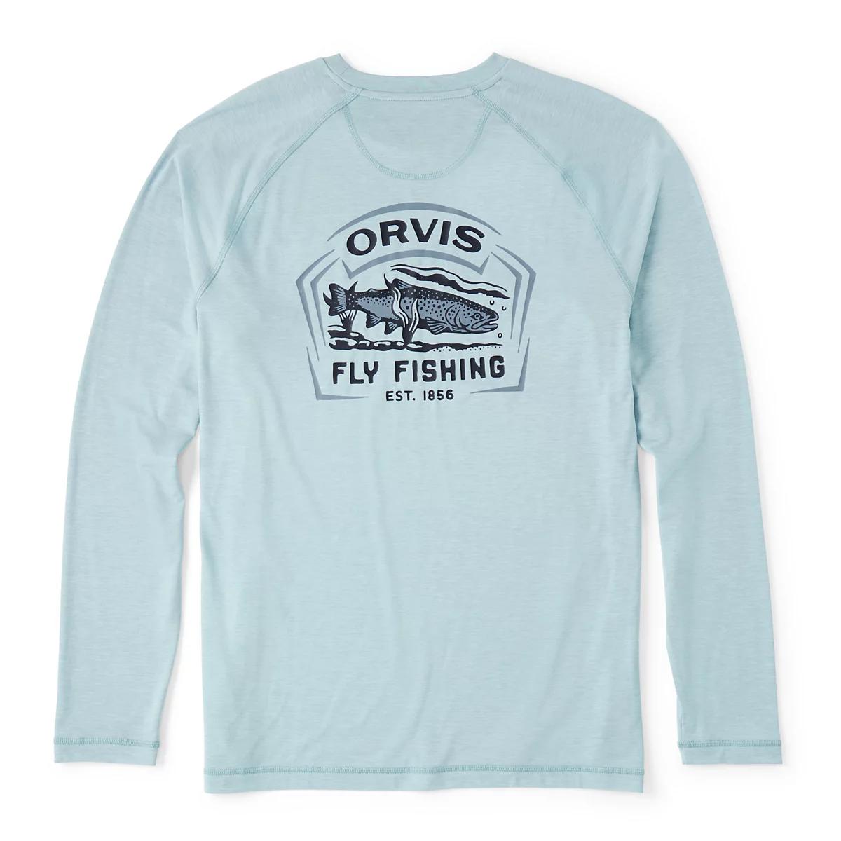 Men’s DriCast™ Long-Sleeve Graphic Crew