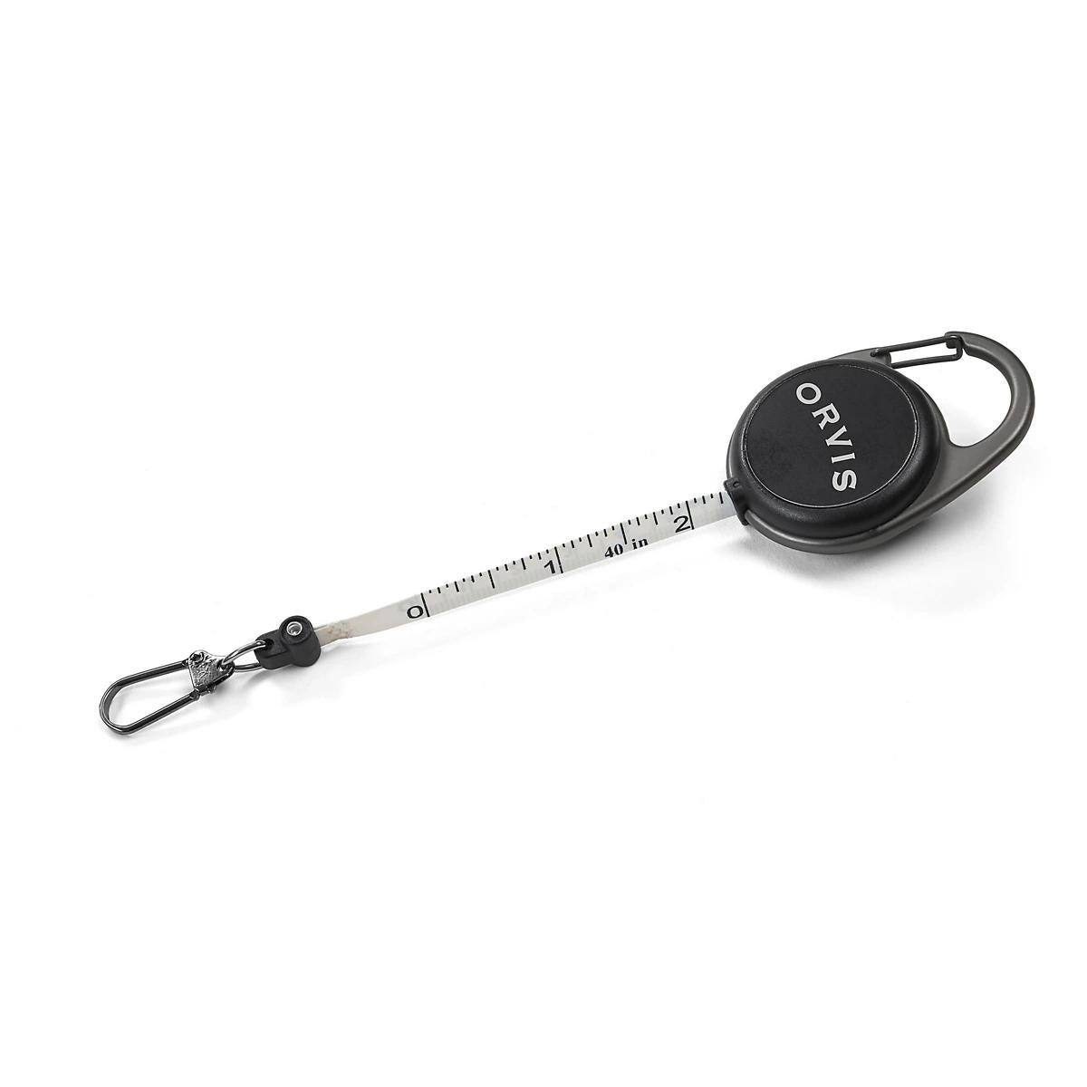 Black Nickel Carabiner Tape Measure Zinger Combo