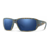 Matte Flint/ Tarmac Tortoise Polarized Dark Blue Mirror