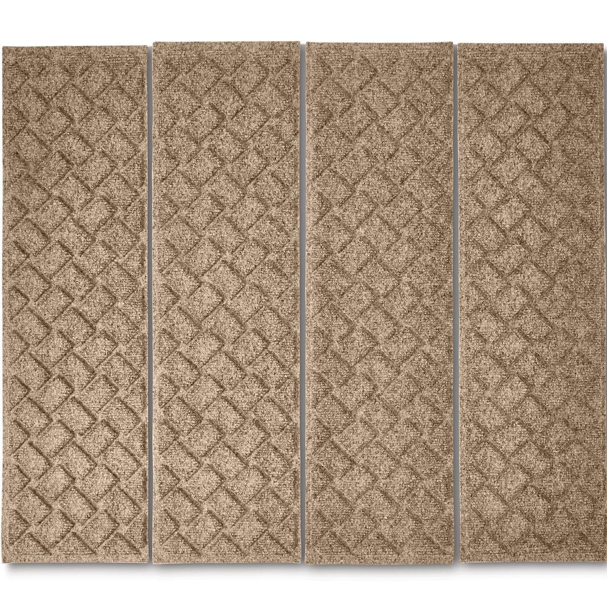 Recycled WaterHog® Basketweave Stair Treads