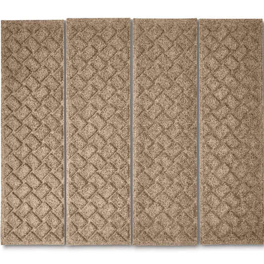 Recycled WaterHog® Basketweave Stair Treads