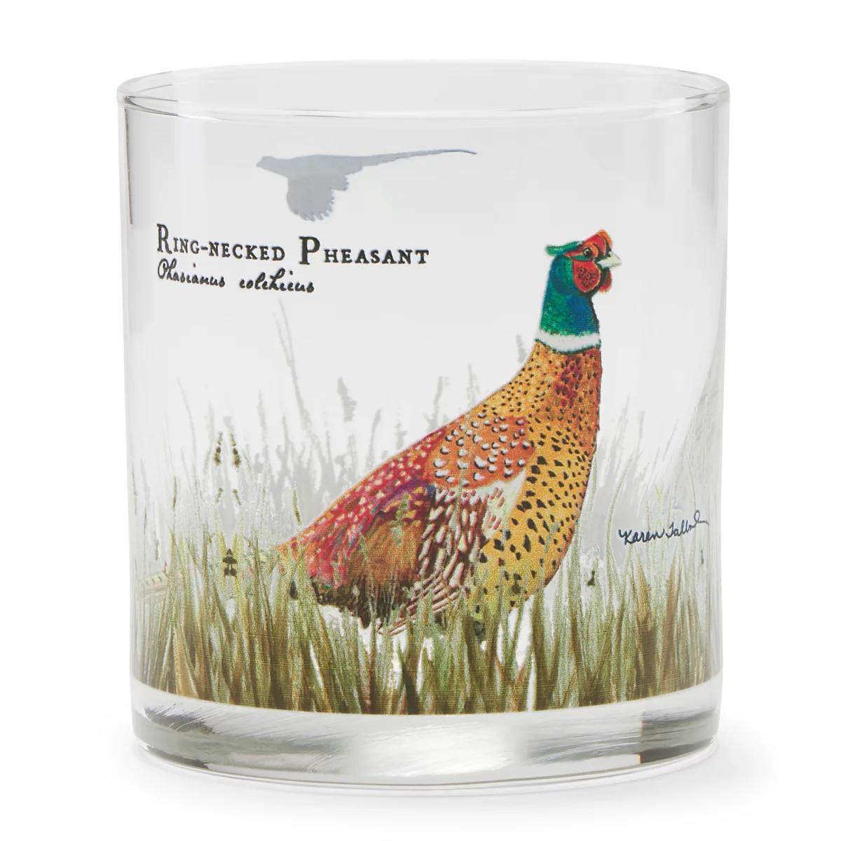 Pheasant Rocks Glass