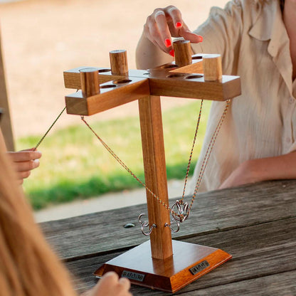Elakai® Tabletop Hook & Ring Game