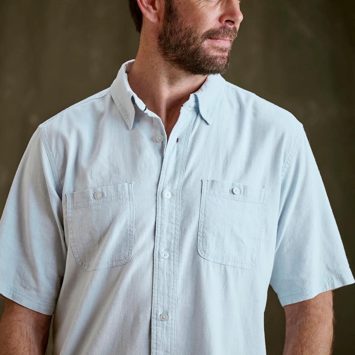 Hemp/TENCEL™ Short-Sleeve Shirt