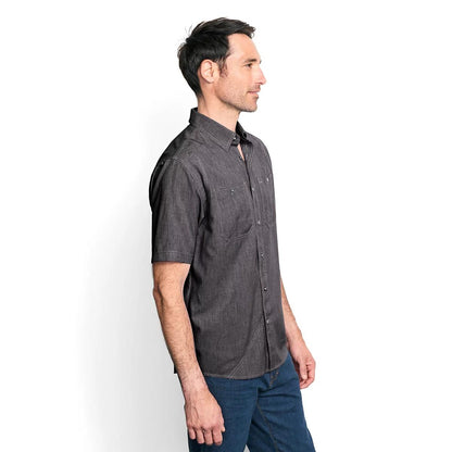 Men’s Tech Chambray Short-Sleeve Work Shirt