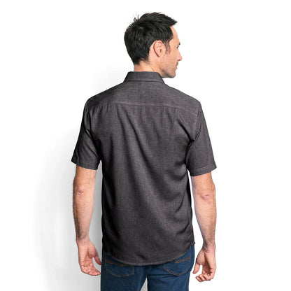 Men’s Tech Chambray Short-Sleeve Work Shirt