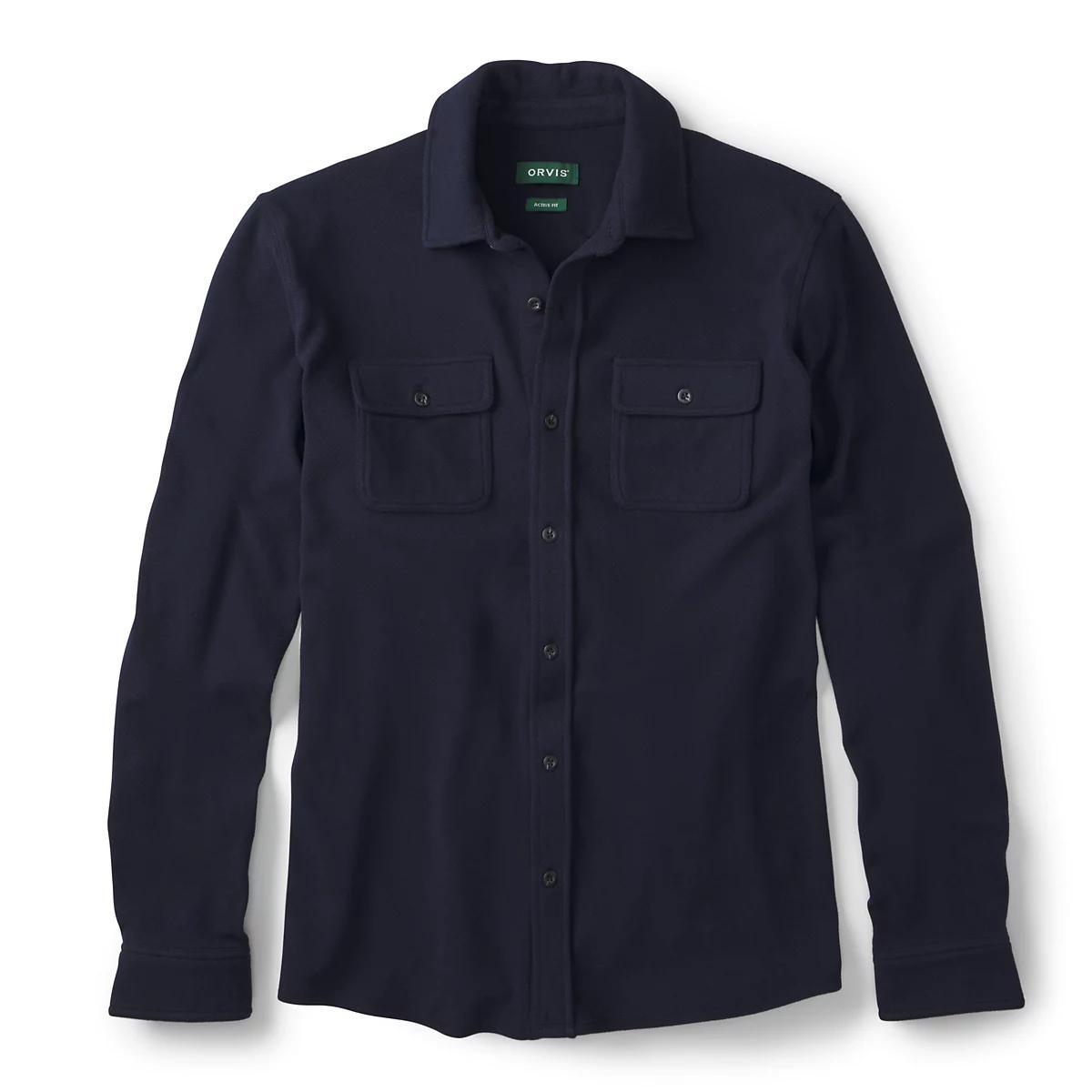Snowy River Brushed Knit Long-Sleeve Shirt