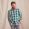 Bottle Green/Navy Plaid