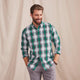 Bottle Green/Navy Plaid
