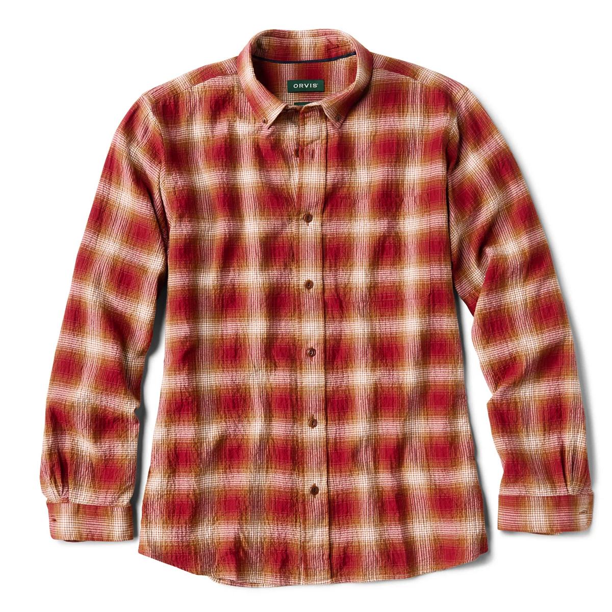 Crushed Herringbone Shirt